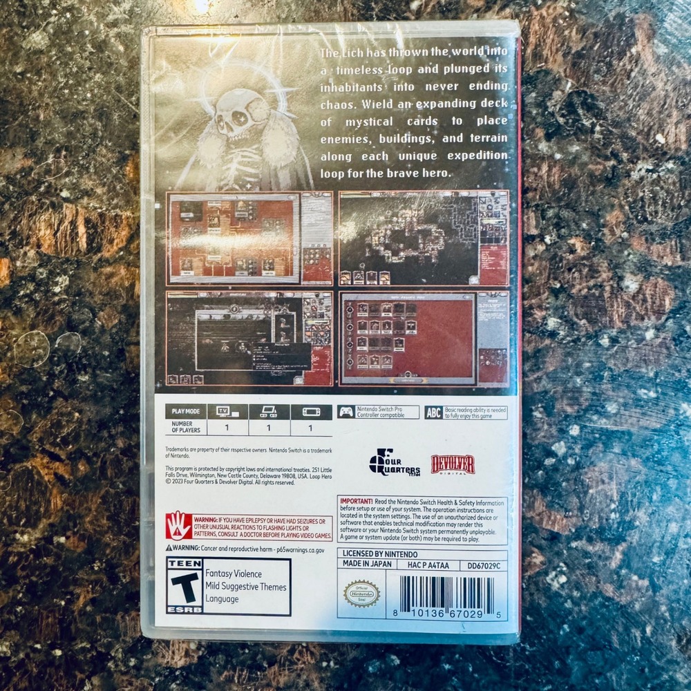 NEW‎ Loop Hero Nintendo Switch Game Complete Factory Sealed - Picture 2 of 2